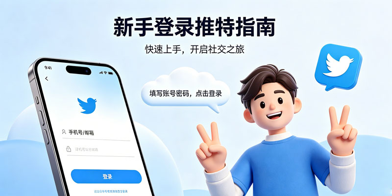 推特账号怎么登录？新手使用X的详细步骤