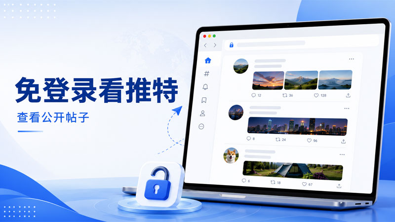 网页版Twitter免登录查看帖子